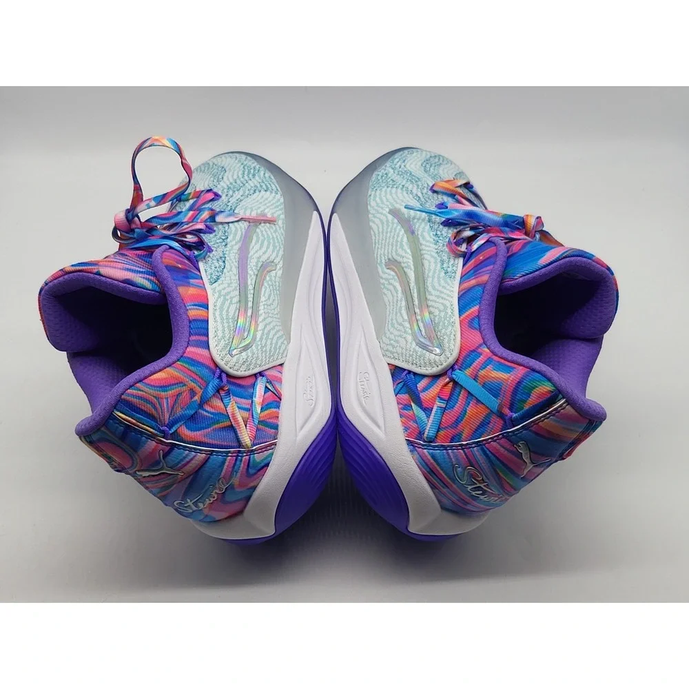 Puma Stewie 4‎ Prism Womens 13.5 Basketball Shoes Multicolor Sneaker 311062-01